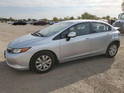 Salvage cars for sale from Copart London, ON: 2012 Honda Civic LX