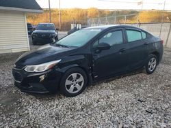 Salvage cars for sale from Copart Northfield, OH: 2018 Chevrolet Cruze LS