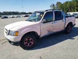 Ford salvage cars for sale: 2004 Ford Explorer Sport Trac