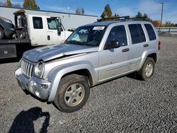 Jeep Liberty salvage cars for sale: 2002 Jeep Liberty Limited