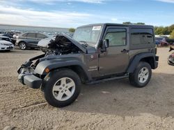 Jeep Wrangler salvage cars for sale: 2016 Jeep Wrangler Sport