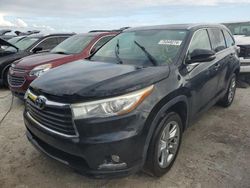 Toyota Highlander salvage cars for sale: 2014 Toyota Highlander Limited