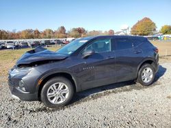 Chevrolet salvage cars for sale: 2021 Chevrolet Blazer 2LT