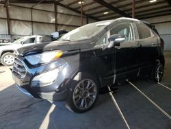 Ford salvage cars for sale: 2018 Ford Ecosport Titanium