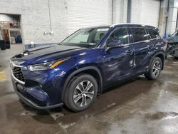 Toyota Highlander Vehiculos salvage en venta: 2022 Toyota Highlander XLE