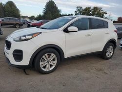 KIA Sportage salvage cars for sale: 2018 KIA Sportage LX