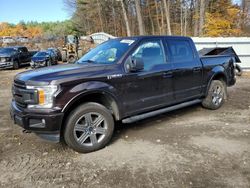 Salvage cars for sale from Copart Center Rutland, VT: 2019 Ford F150 Supercrew