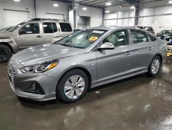 Hyundai salvage cars for sale: 2018 Hyundai Sonata Hybrid