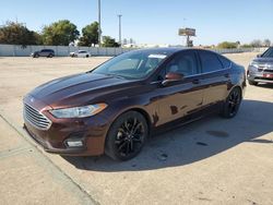 Ford Fusion salvage cars for sale: 2019 Ford Fusion SE