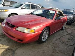 Ford salvage cars for sale: 1998 Ford Mustang GT