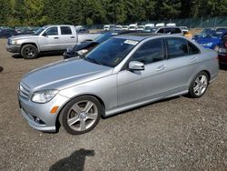 Mercedes-Benz c-Class salvage cars for sale: 2010 Mercedes-Benz C300