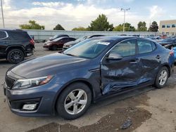 Vehiculos salvage en venta de Copart Littleton, CO: 2015 KIA Optima LX