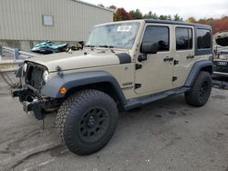 Jeep Wrangler Unlimited Sport salvage cars for sale: 2017 Jeep Wrangler Unlimited Sport