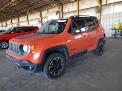 Jeep Renegade salvage cars for sale: 2017 Jeep Renegade Trailhawk