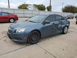 Chevrolet salvage cars for sale: 2012 Chevrolet Cruze LS