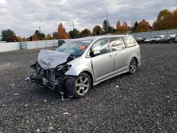 Salvage cars for sale from Copart Portland, OR: 2013 Toyota Sienna Sport