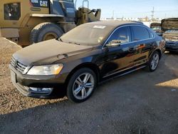 Volkswagen salvage cars for sale: 2014 Volkswagen Passat SEL