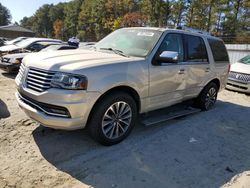 Lincoln Navigator salvage cars for sale: 2017 Lincoln Navigator Select