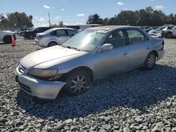 Honda salvage cars for sale: 2002 Honda Accord SE