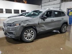 Jeep salvage cars for sale: 2021 Jeep Cherokee Latitude LUX