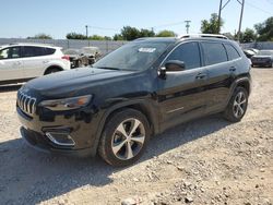 Salvage cars for sale from Copart Oklahoma City, OK: 2020 Jeep Cherokee Limited