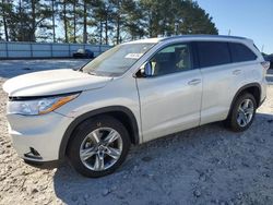 Toyota Highlander salvage cars for sale: 2016 Toyota Highlander Limited