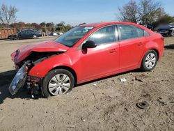 Chevrolet Cruze salvage cars for sale: 2015 Chevrolet Cruze LS