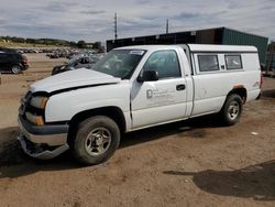 Chevrolet salvage cars for sale: 2003 Chevrolet Silverado K1500