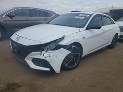 Hyundai Vehiculos salvage en venta: 2021 Hyundai Elantra N Line