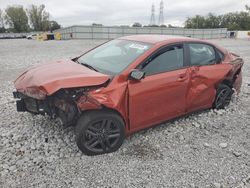 KIA salvage cars for sale: 2021 KIA Forte GT Line