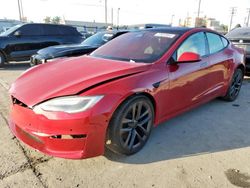 Vehiculos salvage en venta de Copart Los Angeles, CA: 2021 Tesla Model S