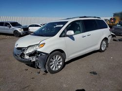 Toyota Sienna xle salvage cars for sale: 2012 Toyota Sienna XLE