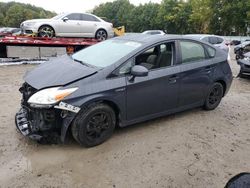 Salvage cars for sale from Copart North Billerica, MA: 2015 Toyota Prius