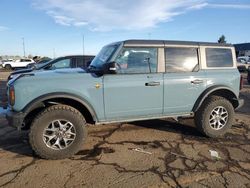 Ford Vehiculos salvage en venta: 2022 Ford Bronco Base