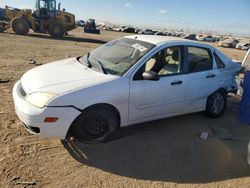 Ford Focus zx4 salvage cars for sale: 2007 Ford Focus ZX4