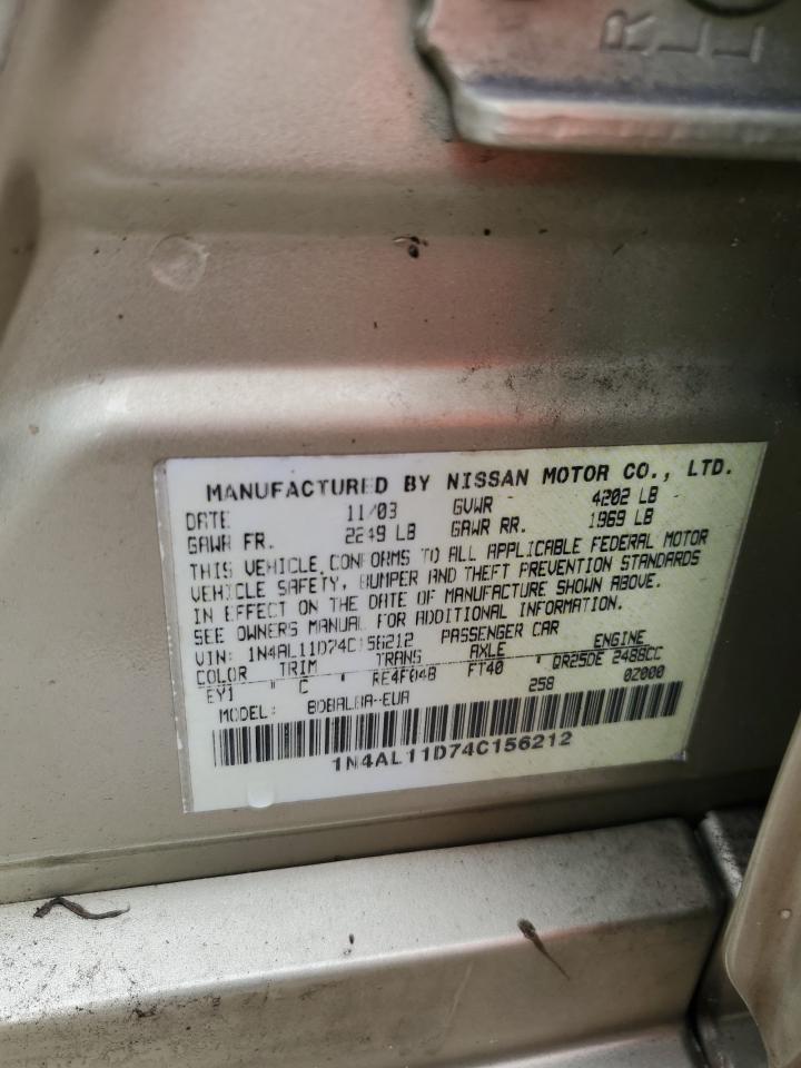 2004 Nissan Altima Base