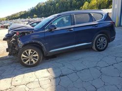 Hyundai salvage cars for sale: 2020 Hyundai Santa FE SEL