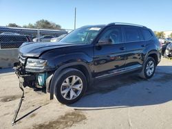 Volkswagen Atlas salvage cars for sale: 2018 Volkswagen Atlas SEL