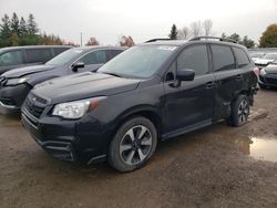 Salvage cars for sale from Copart Bowmanville, ON: 2017 Subaru Forester 2.5I Limited