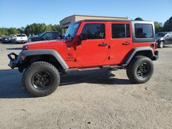 Jeep Wrangler salvage cars for sale: 2017 Jeep Wrangler Unlimited Sport