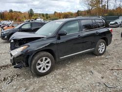 Toyota salvage cars for sale: 2013 Toyota Highlander Base