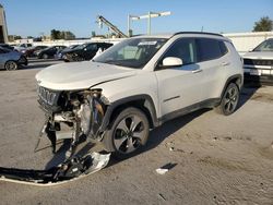 Jeep salvage cars for sale: 2017 Jeep Compass Latitude