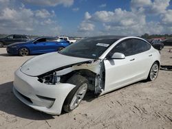 Tesla salvage cars for sale: 2021 Tesla Model 3