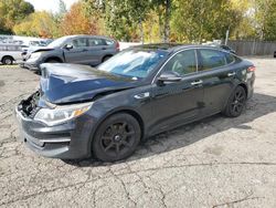 Salvage cars for sale from Copart Portland, OR: 2016 KIA Optima EX