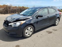 KIA Forte salvage cars for sale: 2016 KIA Forte LX