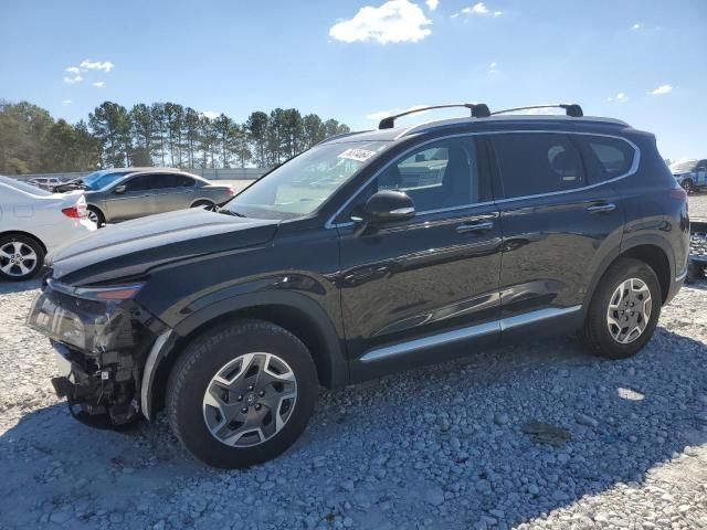 2021 Hyundai Santa FE Blue