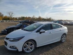 Chevrolet Cruze salvage cars for sale: 2017 Chevrolet Cruze Premier