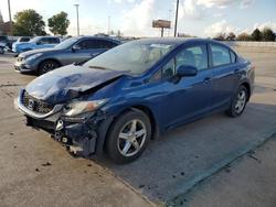 Honda salvage cars for sale: 2014 Honda Civic lx