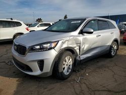 KIA Sorento salvage cars for sale: 2019 KIA Sorento LX