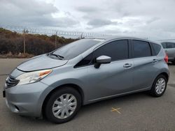 Nissan salvage cars for sale: 2015 Nissan Versa Note S